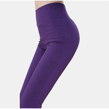 Load image into Gallery viewer, PLEGIE Women High Waist Stretch Pants
