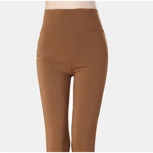PLEGIE Women High Waist Stretch Pants