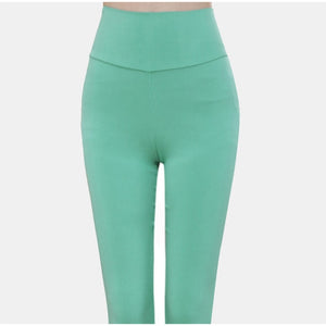 PLEGIE Women High Waist Stretch Pants