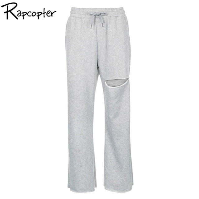 RAPCOPTER Women Baggy Wide Leg Pants