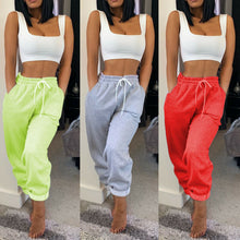 Load image into Gallery viewer, HIRIGIN Women Sport Gym Stretch Long Joggers