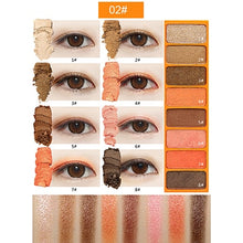 Load image into Gallery viewer, NOVO Eye Color Mini Studio 8 Colors Eyeshadow Palette