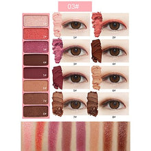 Load image into Gallery viewer, NOVO Eye Color Mini Studio 8 Colors Eyeshadow Palette