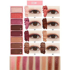 NOVO Eye Color Mini Studio 8 Colors Eyeshadow Palette