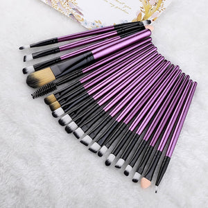 FLD 20 Pieces Makeup Brushes Set