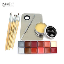 Load image into Gallery viewer, IMAGIC Professional  Cosmetics 1 X12 Colors Body Painting And Skin Wax And Make Up Remover Set