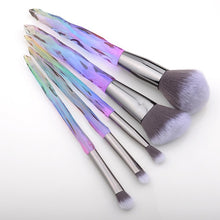 Load image into Gallery viewer, FLD 5Pcs Crystal Style Makeup Brushes Set