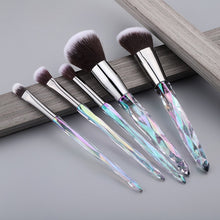 Load image into Gallery viewer, FLD 5Pcs Crystal Style Makeup Brushes Set