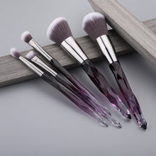 Load image into Gallery viewer, FLD 5Pcs Crystal Style Makeup Brushes Set