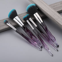 Load image into Gallery viewer, FLD 5Pcs Crystal Style Makeup Brushes Set