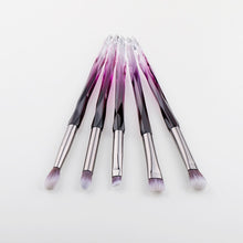 Load image into Gallery viewer, FLD 5Pcs Crystal Style Makeup Brushes Set