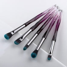 Load image into Gallery viewer, FLD 5Pcs Crystal Style Makeup Brushes Set