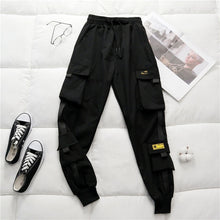 Load image into Gallery viewer, HWLZLTZHT Women High Waist Cargo Pants