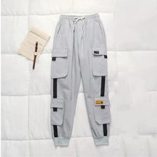 Load image into Gallery viewer, HWLZLTZHT Women High Waist Cargo Pants
