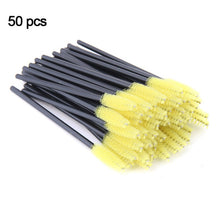 Load image into Gallery viewer, SHIDISHANGPIN 50 Pcs Eyelash Disposable Mascara Brushes