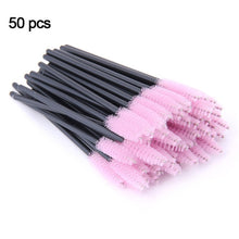Load image into Gallery viewer, SHIDISHANGPIN 50 Pcs Eyelash Disposable Mascara Brushes