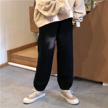 Load image into Gallery viewer, BONNTEE Women Flat Elastic Waist Drawstring Sweatpants
