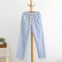 Load image into Gallery viewer, BIGSWEETY Women Cotton Linen
