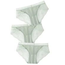Load image into Gallery viewer, ABBILLE Women 3pcs Lace Underwear