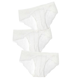 ABBILLE Women 3pcs Lace Underwear