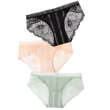 Load image into Gallery viewer, ABBILLE Women 3pcs Lace Underwear