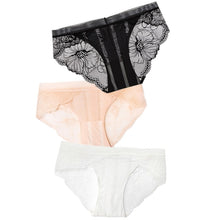 Load image into Gallery viewer, ABBILLE Women 3pcs Lace Underwear