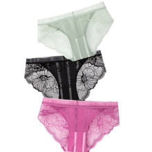 Load image into Gallery viewer, ABBILLE Women 3pcs Lace Underwear