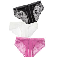 Load image into Gallery viewer, ABBILLE Women 3pcs Lace Underwear