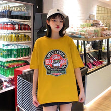 Load image into Gallery viewer, BONNTEE Women Milk Printed Loose Long Top