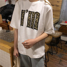 Load image into Gallery viewer, BONNTEE Women Milk Printed Loose Long Top