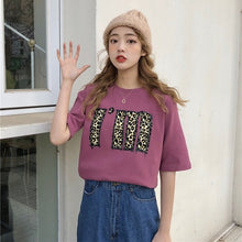 Load image into Gallery viewer, BONNTEE Women Milk Printed Loose Long Top