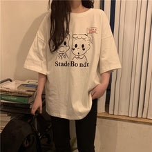 Load image into Gallery viewer, BONNTEE Women Milk Printed Loose Long Top