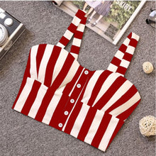 Load image into Gallery viewer, GKFNMT Women Sleeveless Slim Low Crop Top