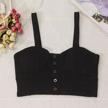 Load image into Gallery viewer, GKFNMT Women Sleeveless Slim Low Crop Top