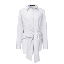 Load image into Gallery viewer, ZANZEA Long Sleeve Lace Up Shirt