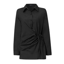 Load image into Gallery viewer, ZANZEA Long Sleeve Lace Up Shirt