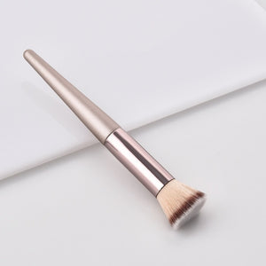 MUSICFLOWER Luxury Champagne Makeup Brushes Set