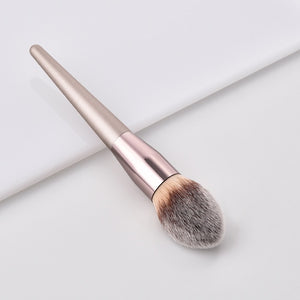 MUSICFLOWER Luxury Champagne Makeup Brushes Set