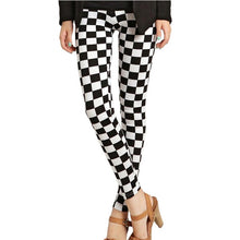 Load image into Gallery viewer, CUHAKCI Women Graffiti Floral Patterned Print Leggings