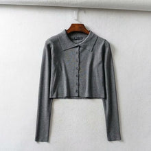 Load image into Gallery viewer, BRUSCREST Women Knitted Cardigan