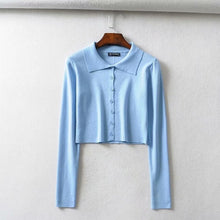 Load image into Gallery viewer, BRUSCREST Women Knitted Cardigan