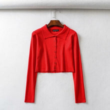 Load image into Gallery viewer, BRUSCREST Women Knitted Cardigan