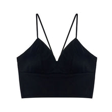 Load image into Gallery viewer, SAFEER Satin Cropped Wireless Bralette