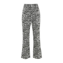Load image into Gallery viewer, HEYOUNGIRL Zebra Animal Print High Waist Pants