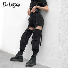 Load image into Gallery viewer, DARLINGAGA Women High Waist Cargo Pants