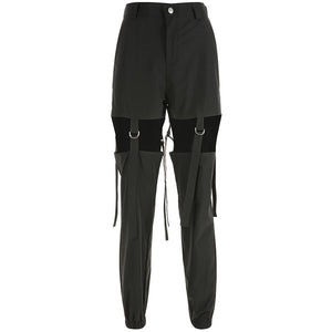 DARLINGAGA Women High Waist Cargo Pants