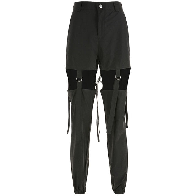 DARLINGAGA Women High Waist Cargo Pants