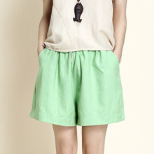 Load image into Gallery viewer, LUCKBN Women Elastic Waist Casual Loose Pants