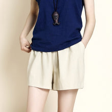Load image into Gallery viewer, LUCKBN Women Elastic Waist Casual Loose Pants