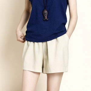 LUCKBN Women Elastic Waist Casual Loose Pants